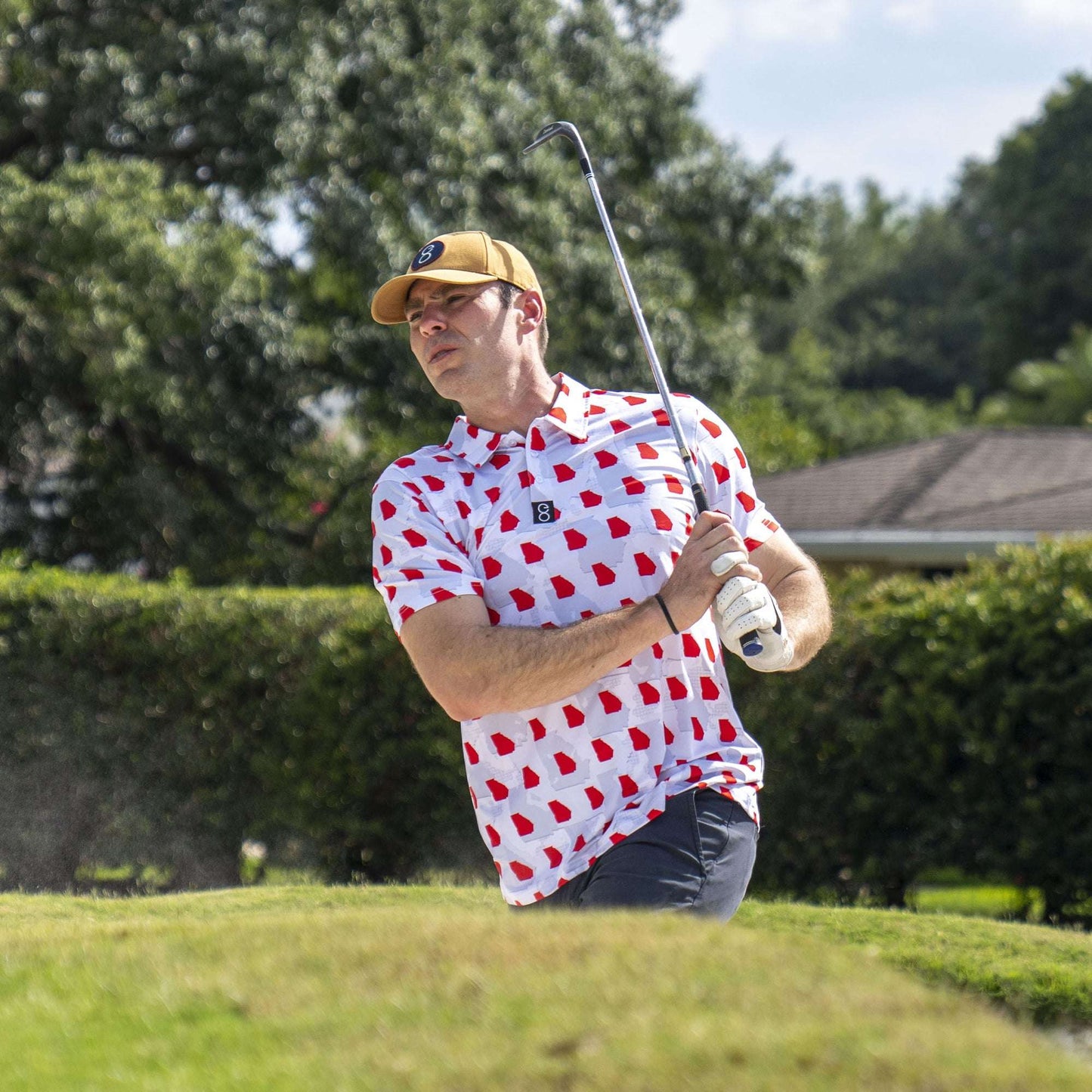 Everyday Outdoors Georgia Camo - The Bulldog Polo