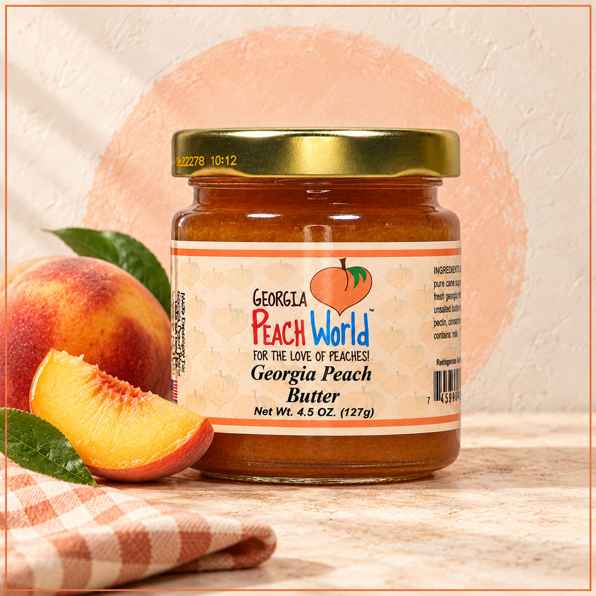 Georgia Peach Butter 5 oz