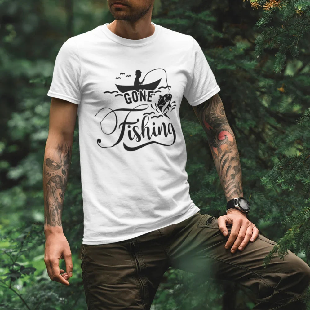 Outdoorzees Gone Fishing Unisex T-Shirt