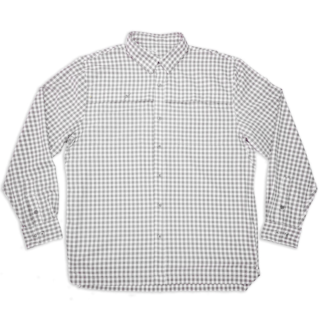 Xotic - Long Sleeve Patterned Lifestyle Button Down w/ REPEL-X