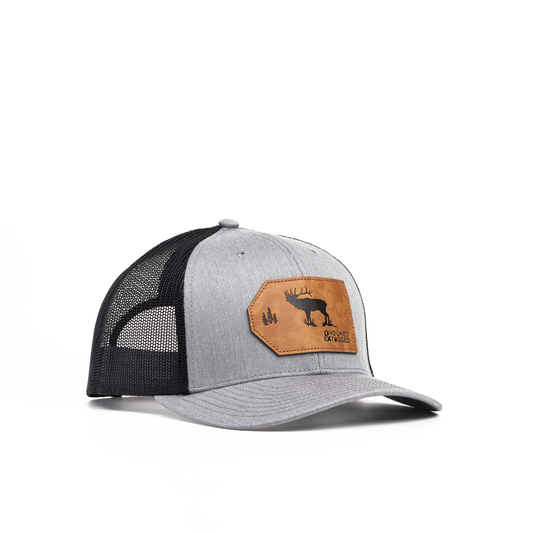 Hooked & Tagged - Elk Patch Hat