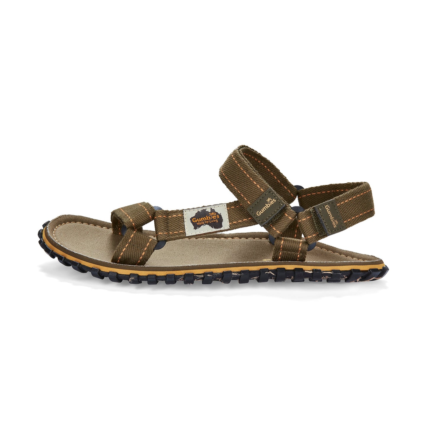 Gumbies Tracker Sandals - Men's - Khaki