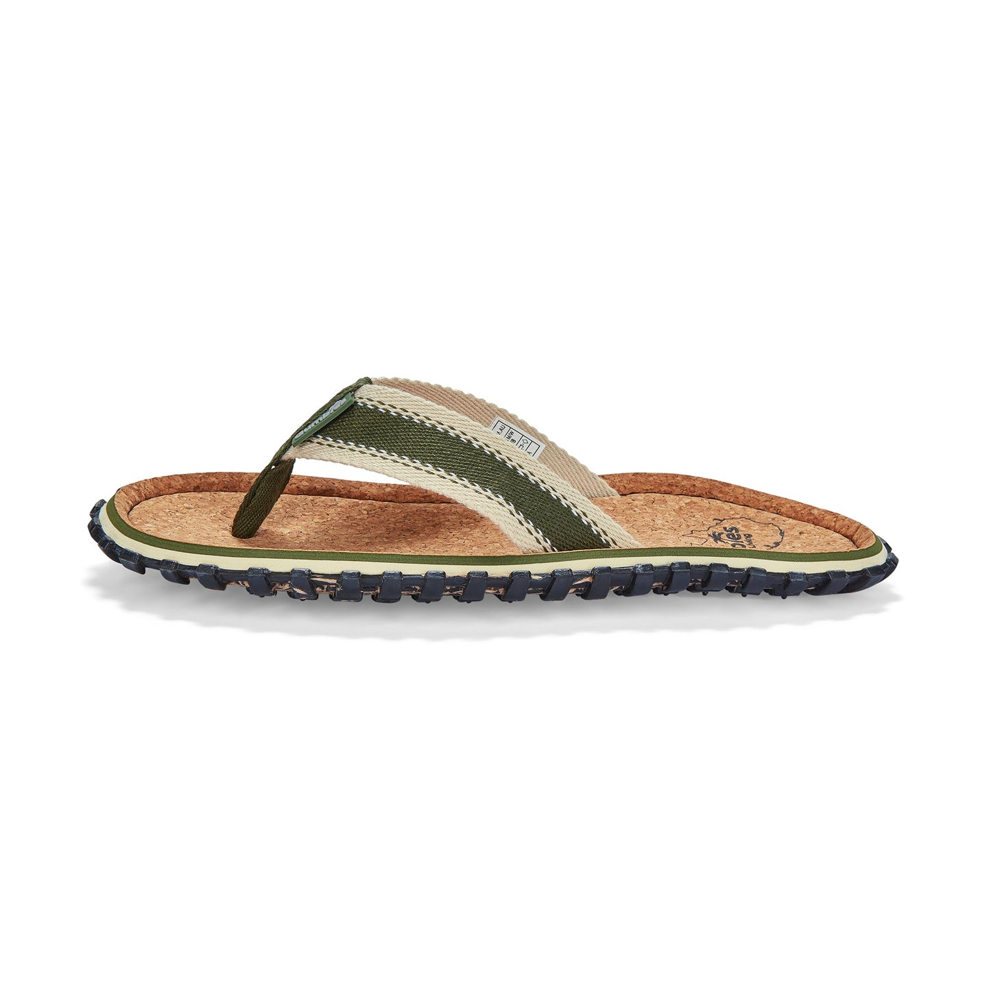 Gumbies Corker - Flip-Flops - Men's - Khaki