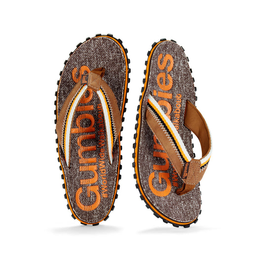 Gumbies Cairns - Flip-Flops - Men's - Orange