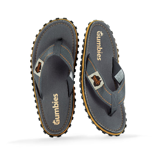 Gumbies Islander Flip-Flops - Men's - Classic Grey