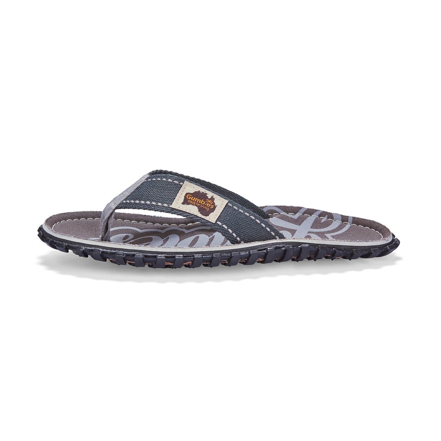 Gumbies Islander Flip-Flops - Men's - Cool Grey