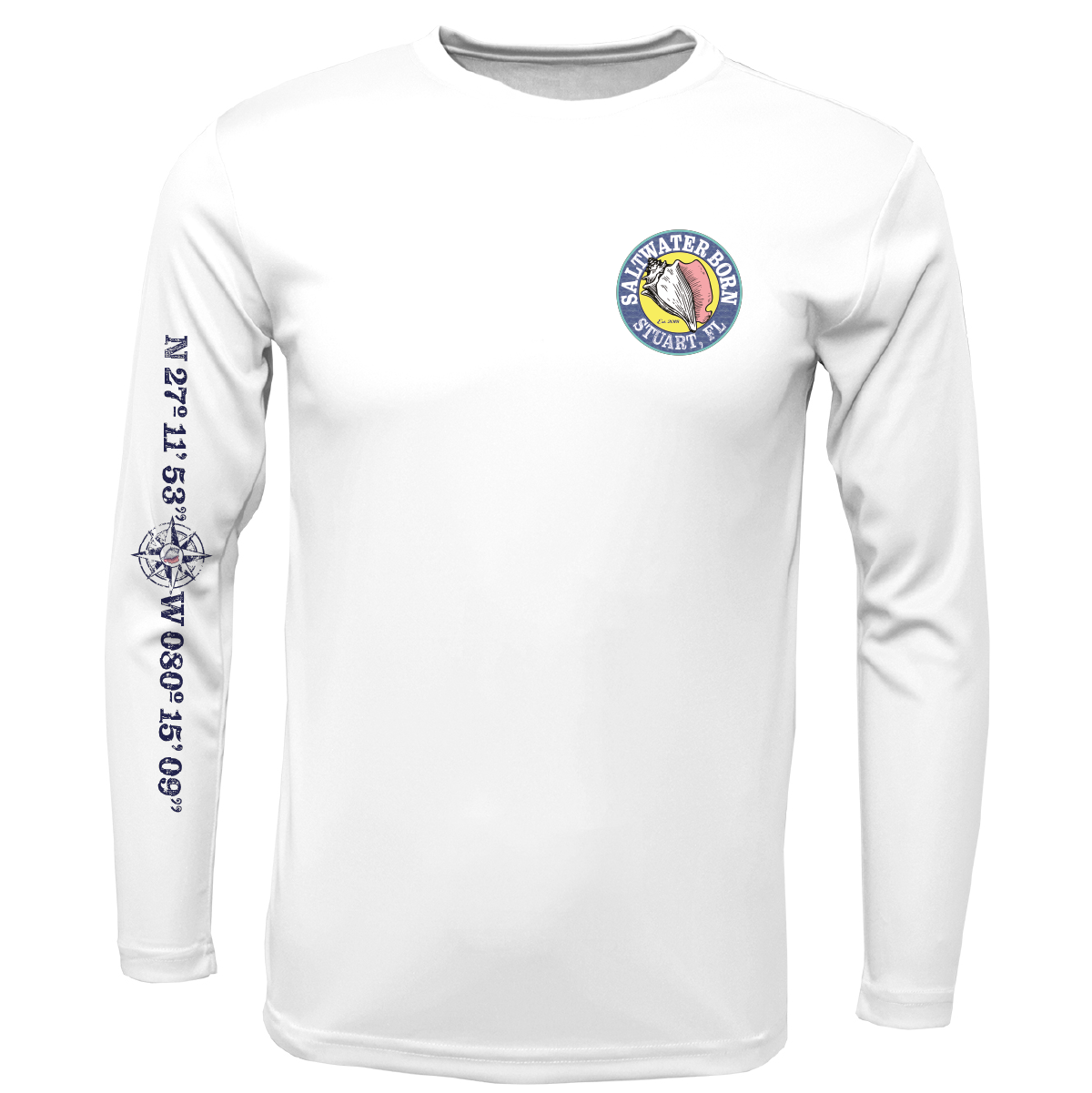 Stuart Marlin Long Sleeve UPF 50+ Dry-Fit Shirt