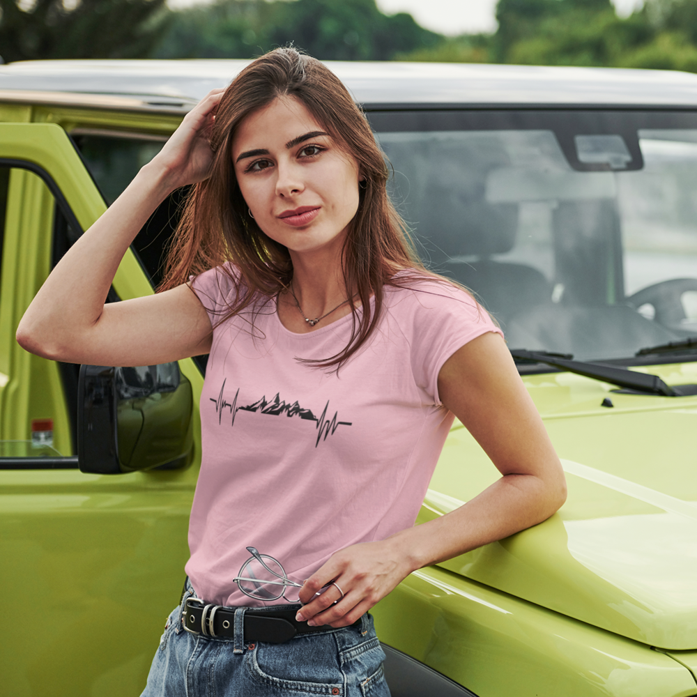 Outdoorzees Heartbeat V2 T-Shirt for Women