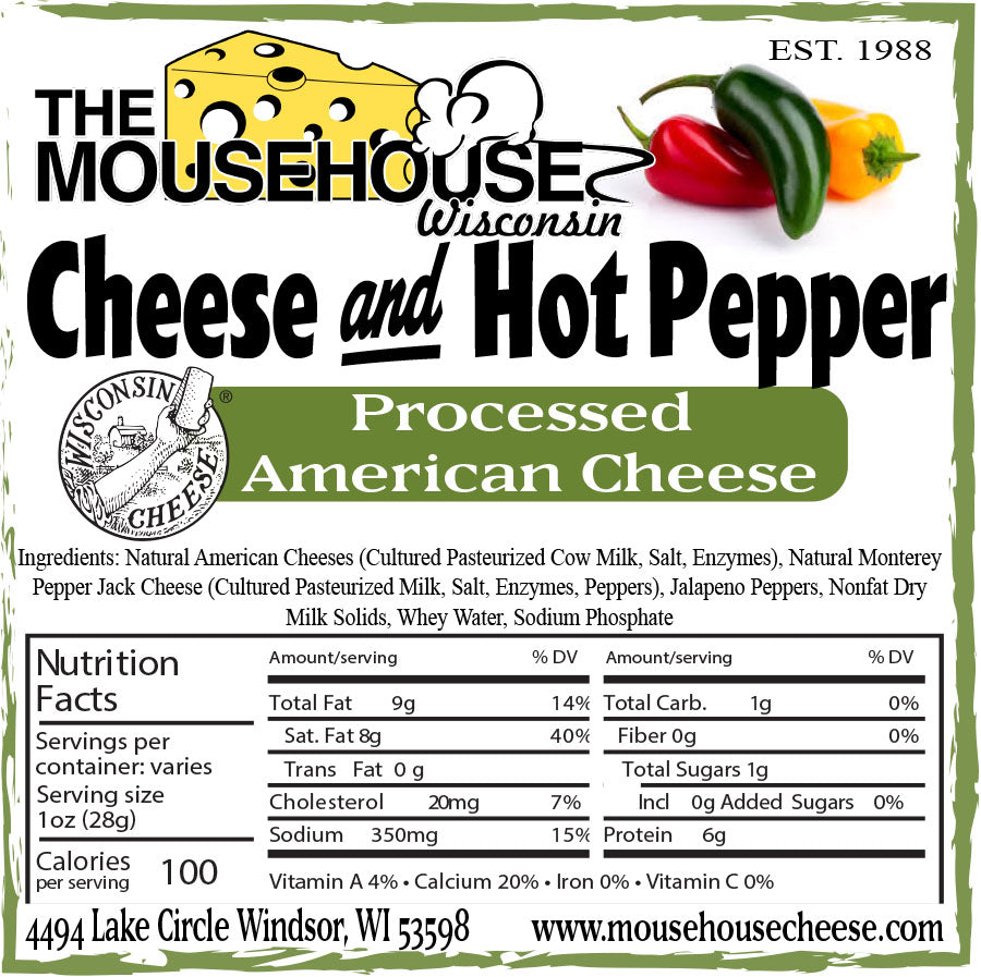Mousehouse Cheesehaus Cheese and Hot Pepper