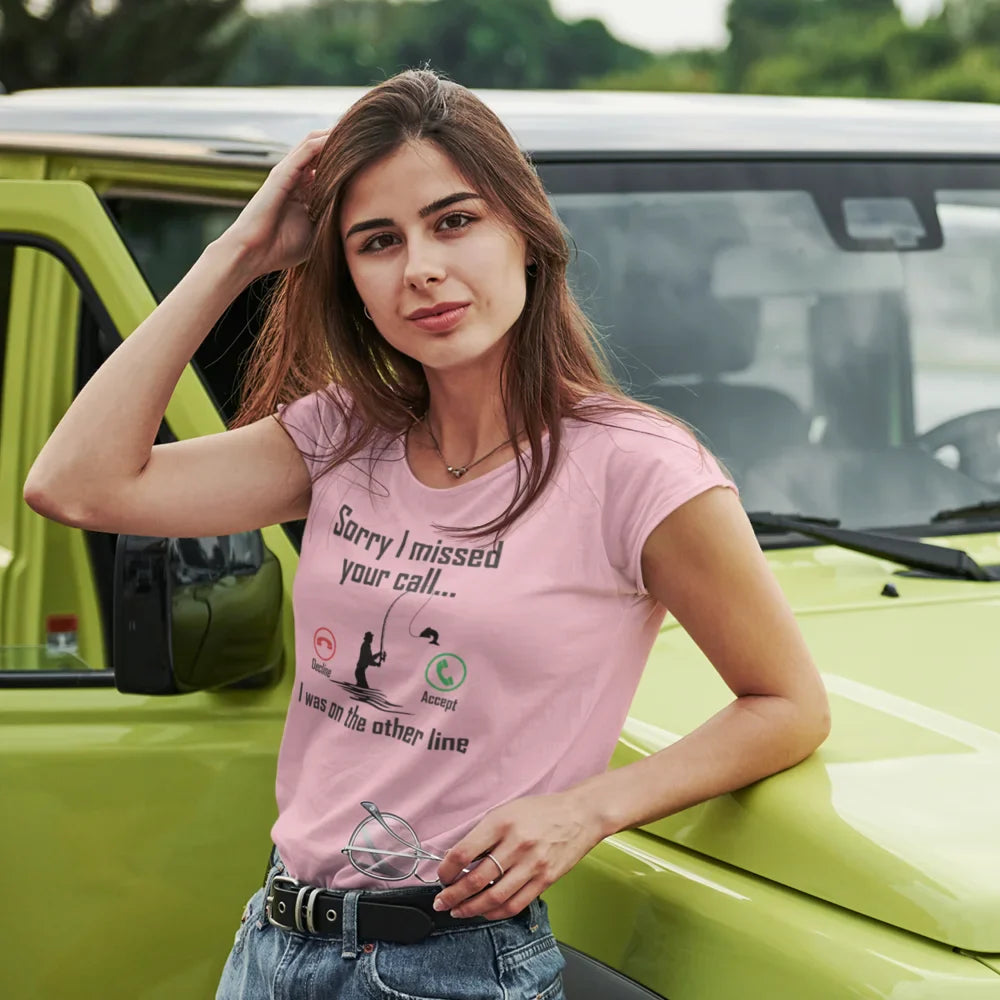 Outdoorzees I Was On Another Line v2 T-Shirt for Women