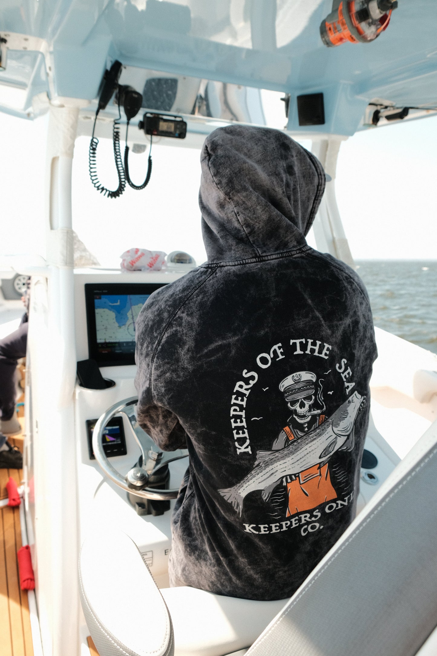 Keepers Only Co. Bass Slayer Washed Hoodie