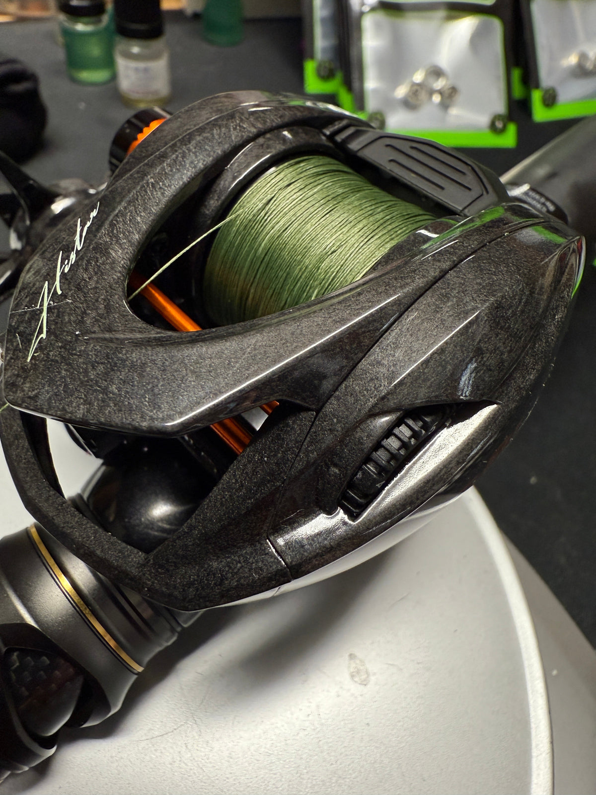 Hi-Speed GIU-XR 3.6 Oz Worlds Lightest reel