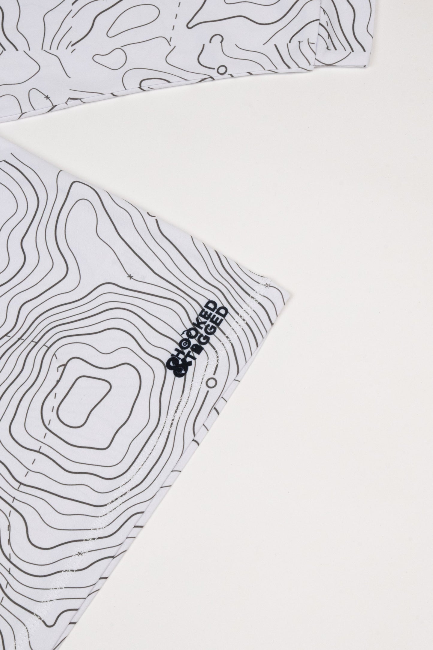 Hooked & Tagged - Toddler Topographical Performance Hoodie