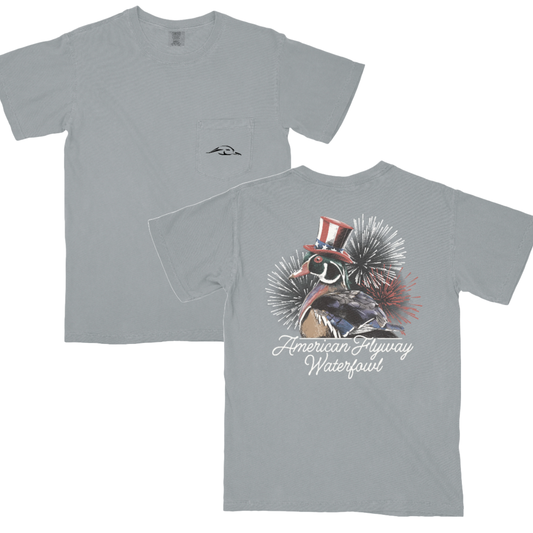 American Flyway Waterfowl Uncle Woodrow Tee