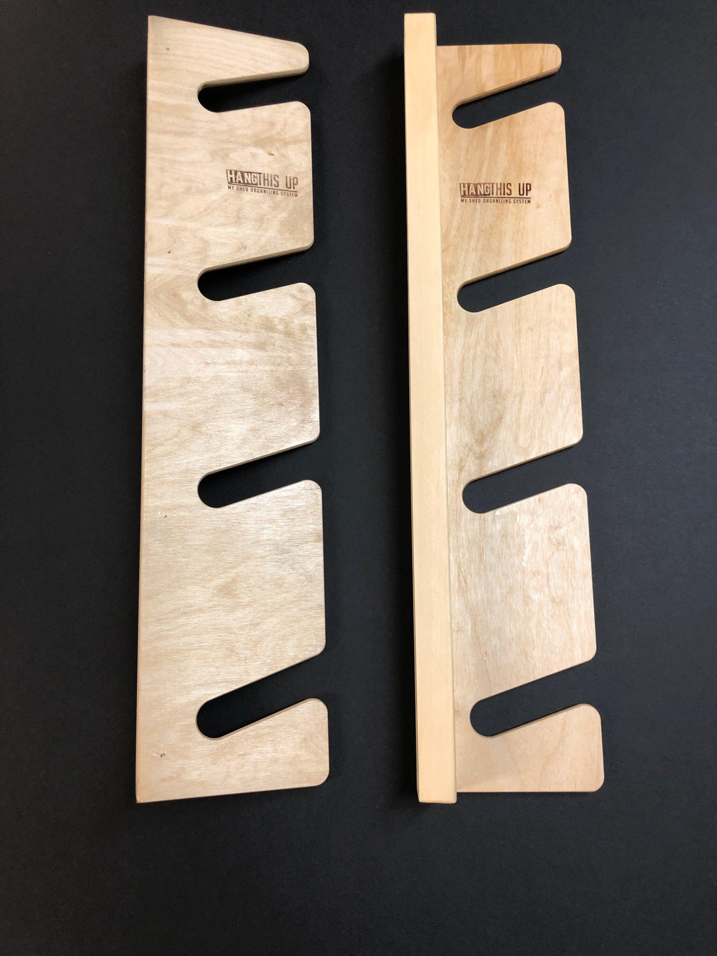 HANGTHIS Up - Skateboard Organizer 26" (Holds 4) Sporting Goods Organization, Skateboard Rack, Skateboard Display