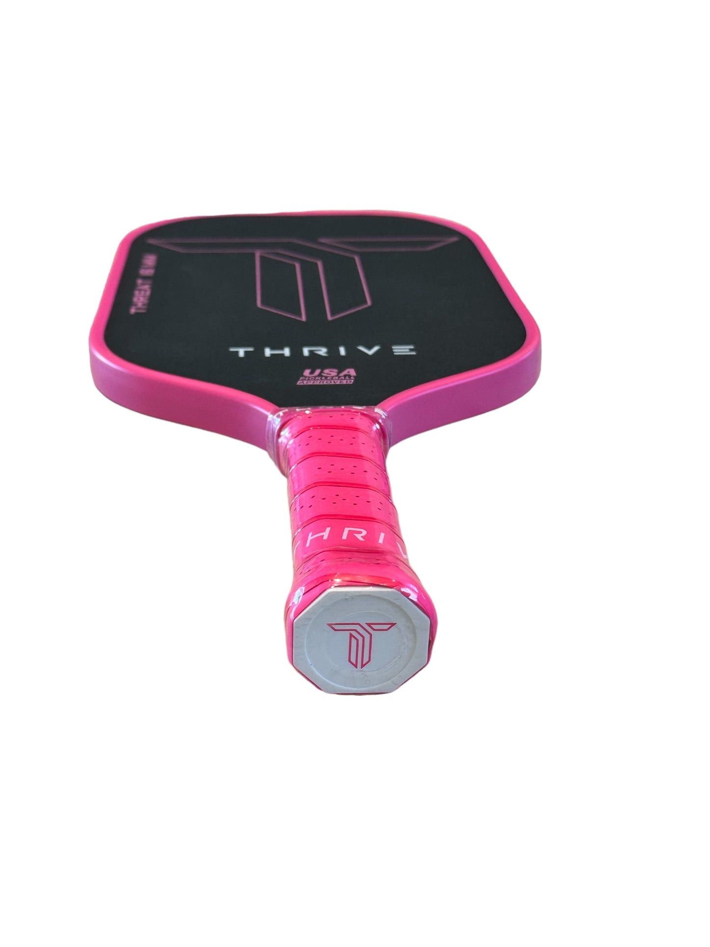 Thrive THREAT 16 (PINK) Includes custom weight card, paddle cover, paddle eraser, and lead weights.
