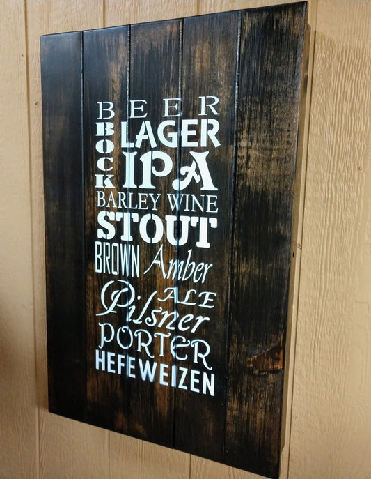Liberty Home Concealment Craft Beer Hidden gun storage sign