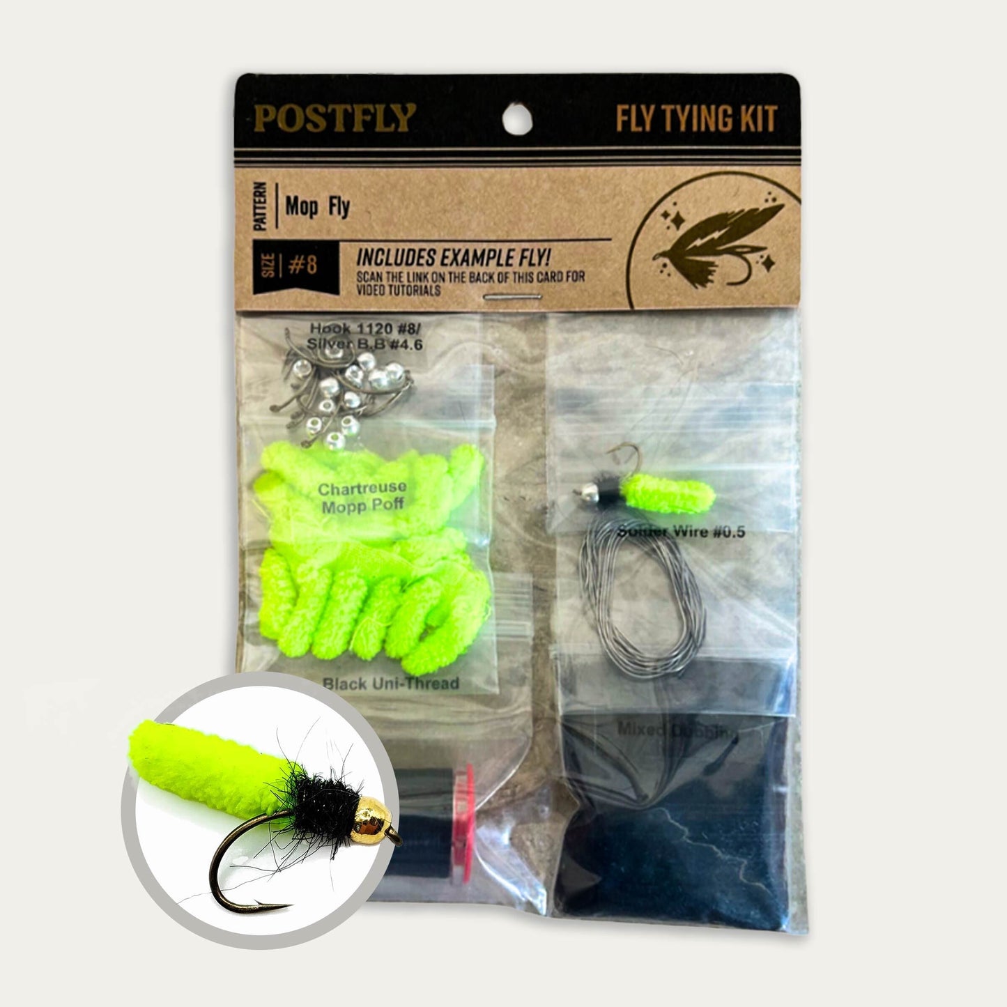 Postfly Fly Tying Kit | Mop Fly