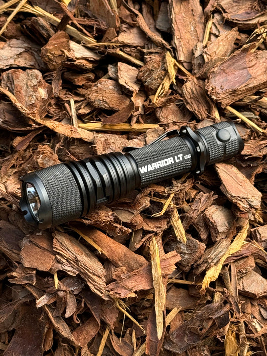 Powertac - Warrior LT (Long Throw) Gen 5 - 3050 Lumen Tactical Flashlight