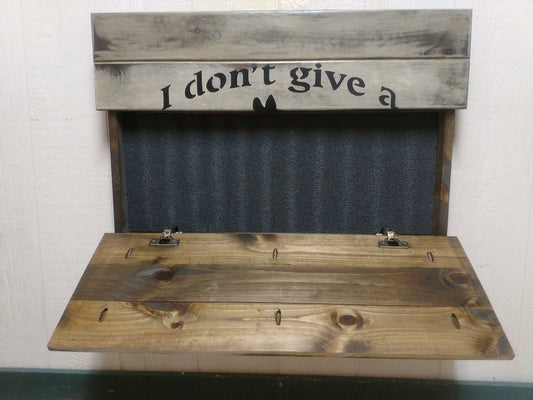 Liberty Home Concealment “I Don't Give A Rat's Ass” Gun Concealment Wall Art