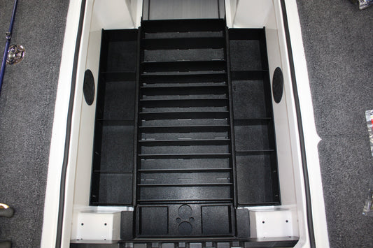 AMPD Marine NPDRANG0015 2023-2025 Ranger® Z521 / 520 R FRONT DECK CENTER COMPARTMENT TACKLE STORAGE TRAY SYSTEM