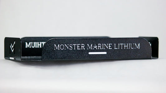 Monster Marine Lithium Custom Aluminum Battery Tray
