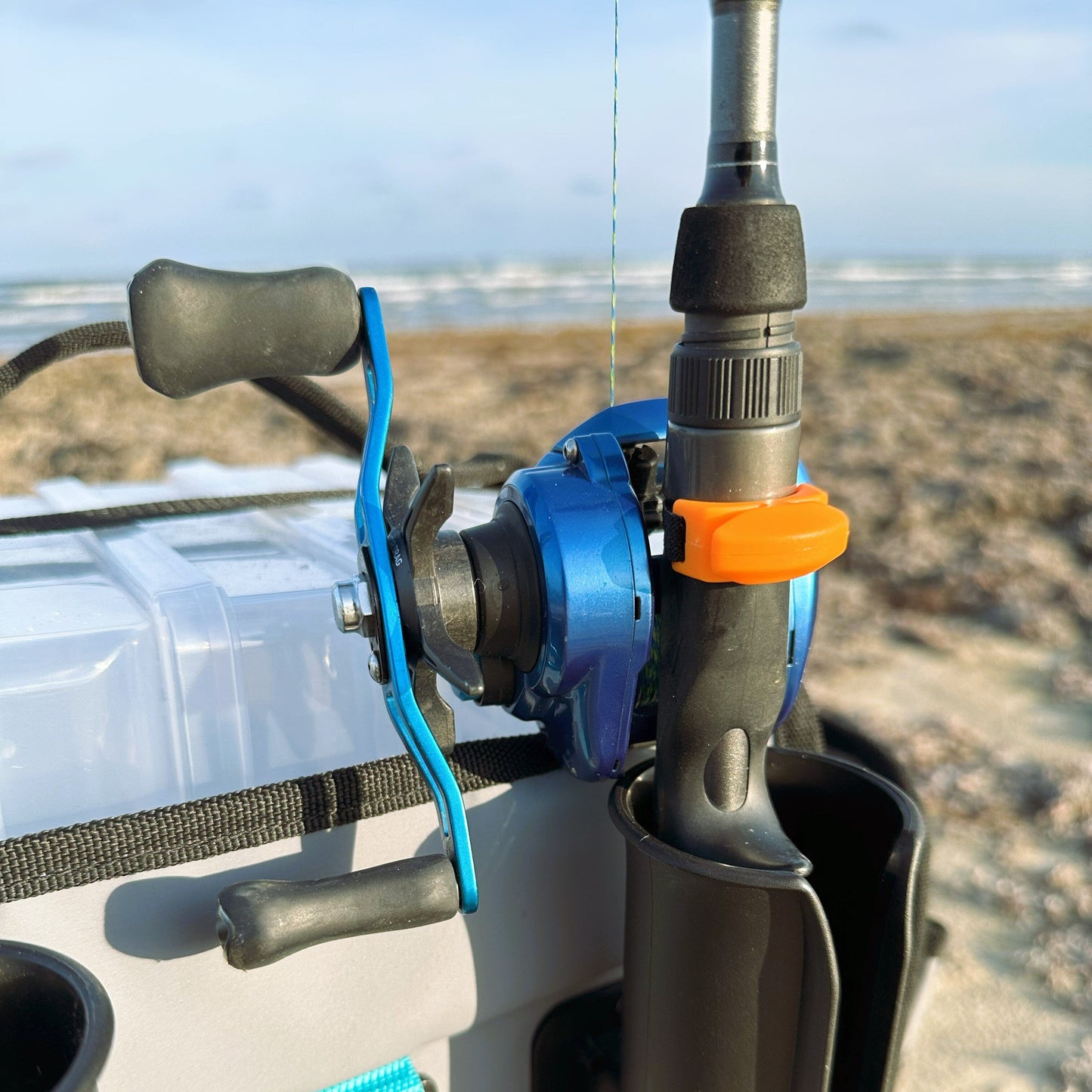 Line Cutterz - Ceramic Blade Ring - Blaze Orange