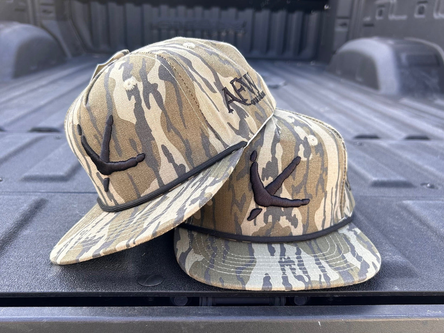 AF Waterfowl Youth Old Rope Original Bottomland Mossy Oak Hats