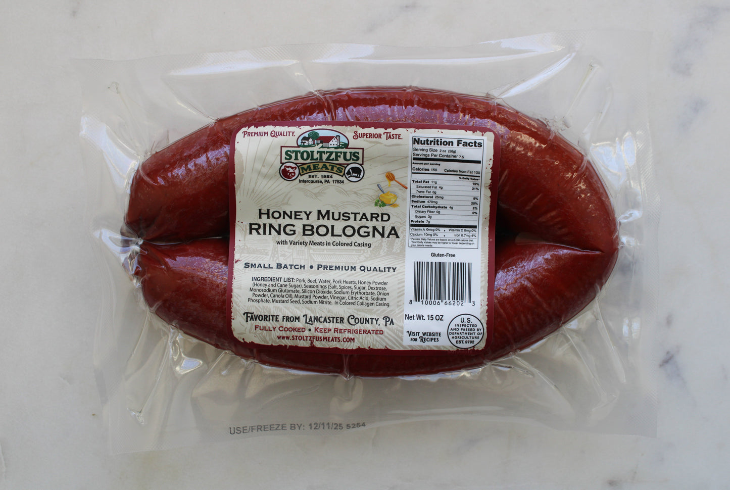 Stoltzfus Meats Ring Bologna