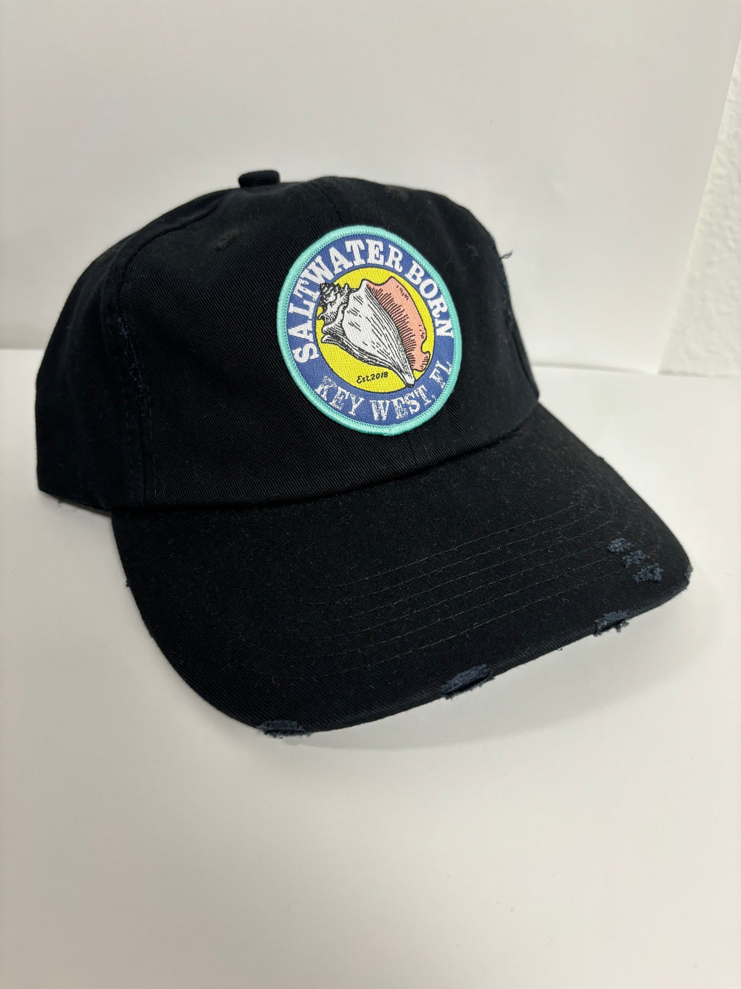 Saltwater Born Key West Vintage Distressed Hat