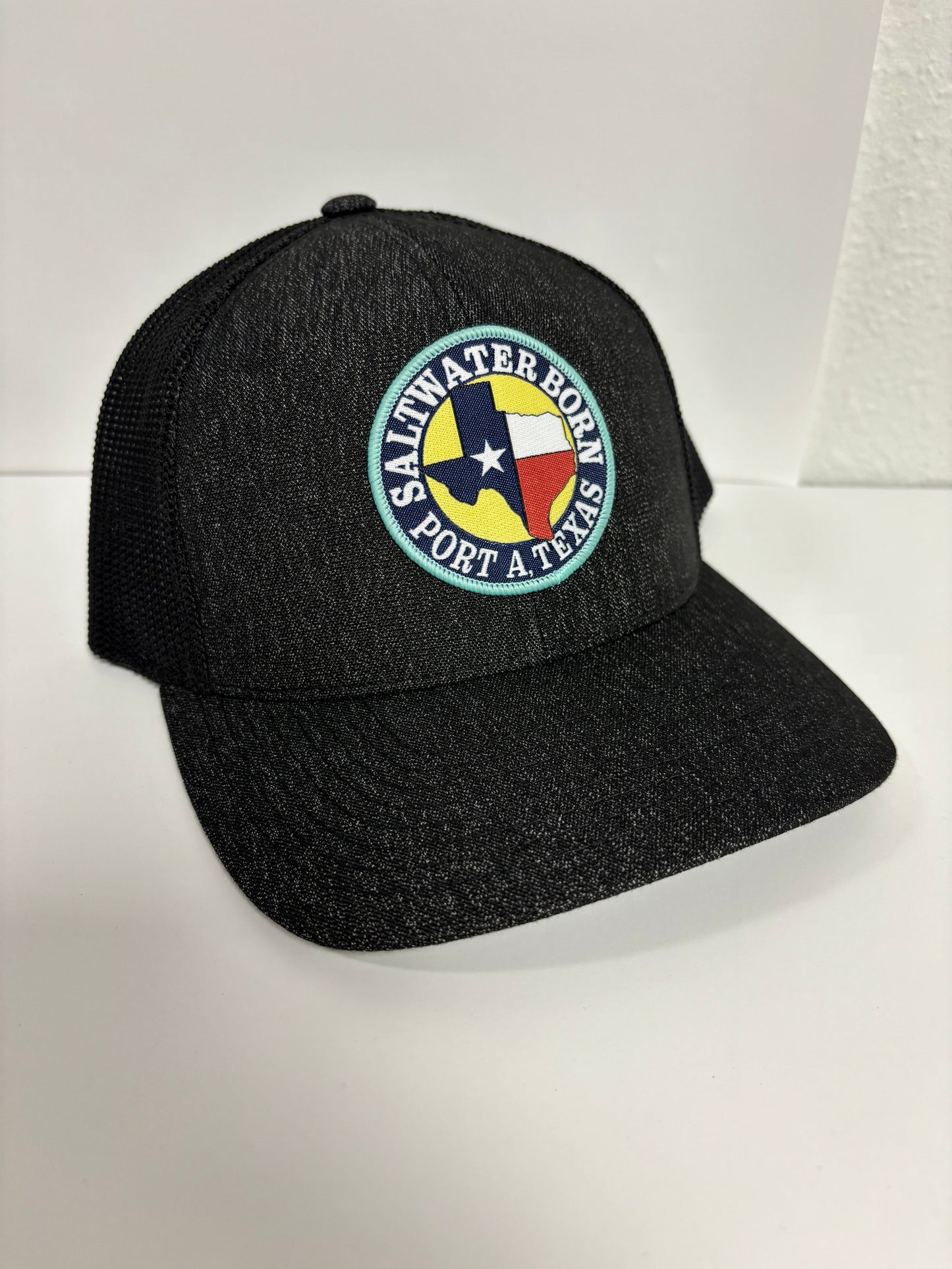 Saltwater Born Port A, TX Flexfit Hat