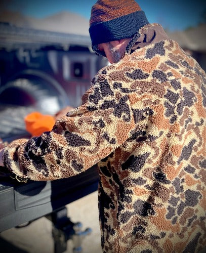 AFW Full Zip Ultra Quiet OSC Sherpa Fleece Jacket