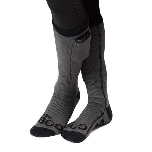 Gobi Heat Roam Heated Socks – Unisex Rechargeable Heated Socks with Remote Control