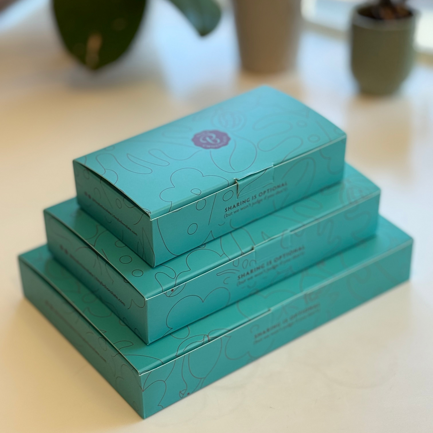 tinyB chocolate SAUDADE - Milk Chocolate - The Classic One