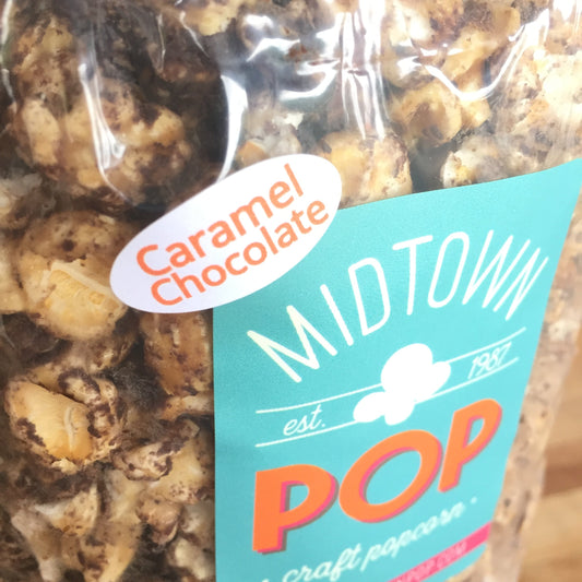Midtown POP Caramel Chocolate π« Gourmet Popcorn