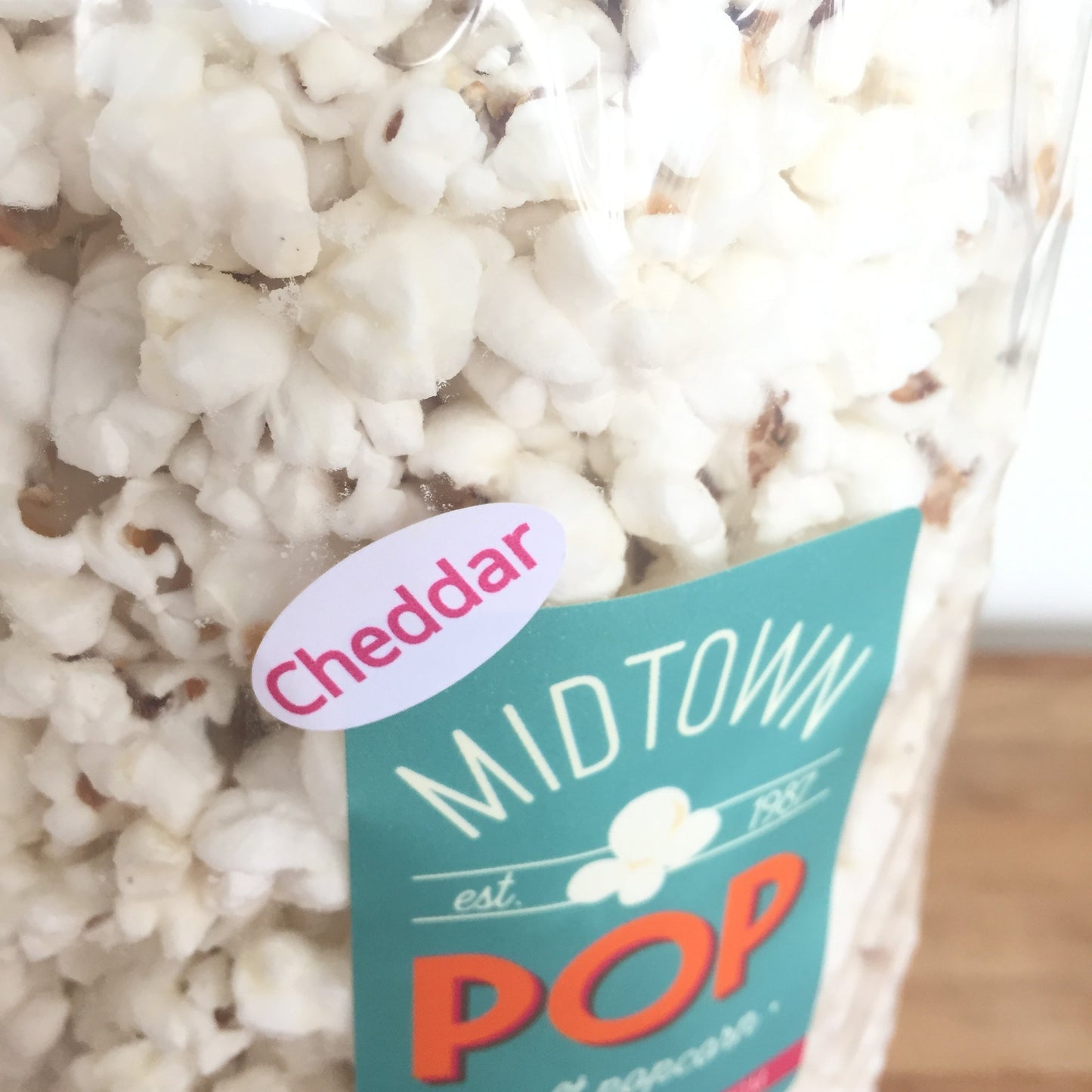 Midtown POP White Cheddar 🍷 Gourmet Popcorn