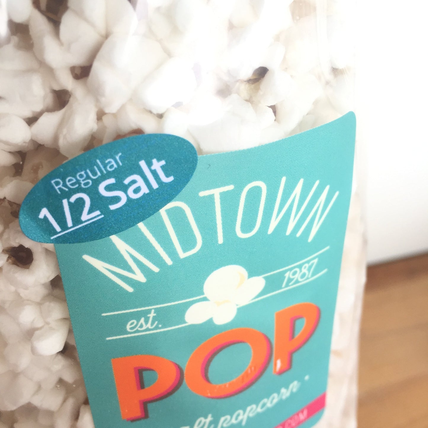 Midtown POP Regular (Half Salt) Gourmet Popcorn