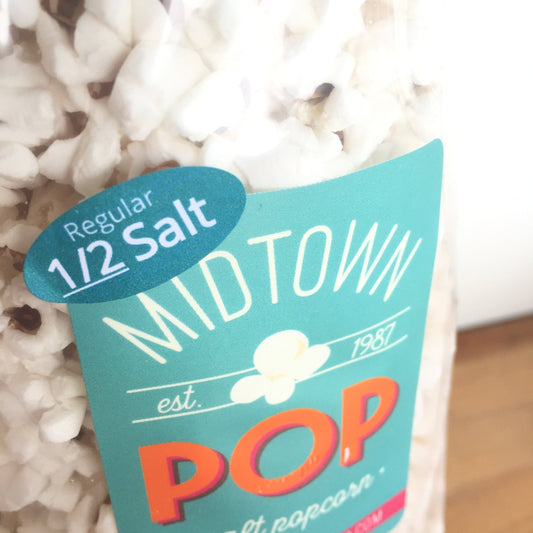 Midtown POP Regular (Half Salt) Gourmet Popcorn