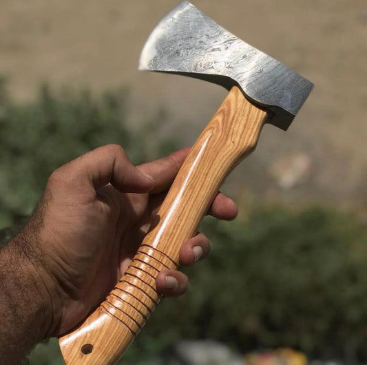 KBS Knives Damascus Steel EDC Axe