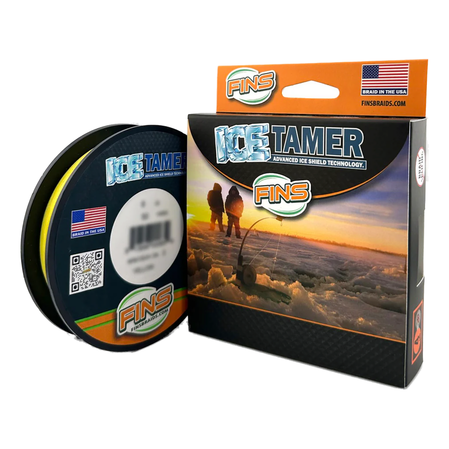 FINS Fishing Icetamer Ice Fishing Braid