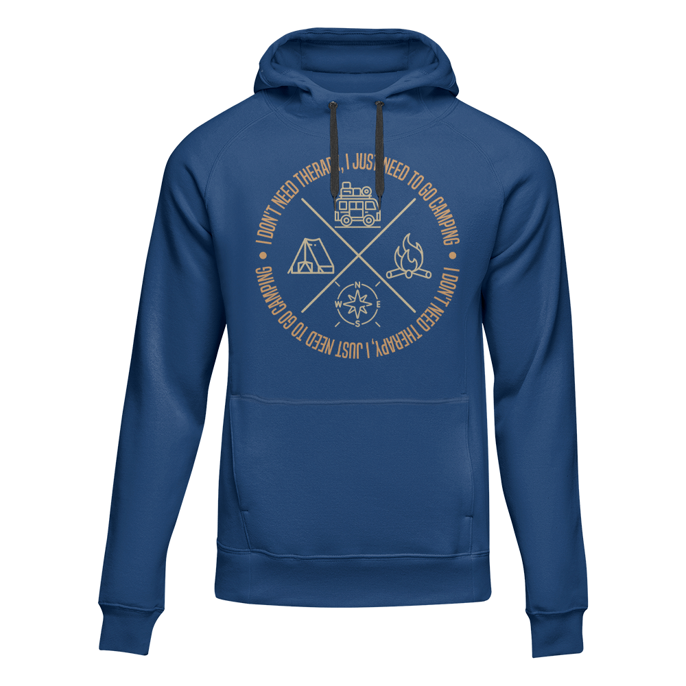 Outdoorzees I Don't Need Therapy Adult Fleece Hoodie