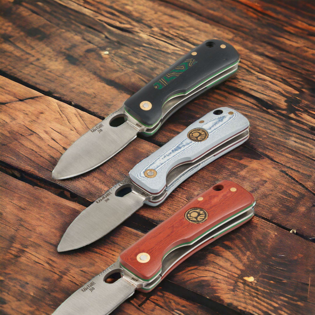 Kam Knife - J10 - Jean Handle - Pocket Knife