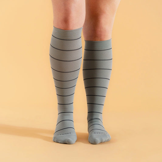 Comrad Knee-High Compression Socks – Stripes