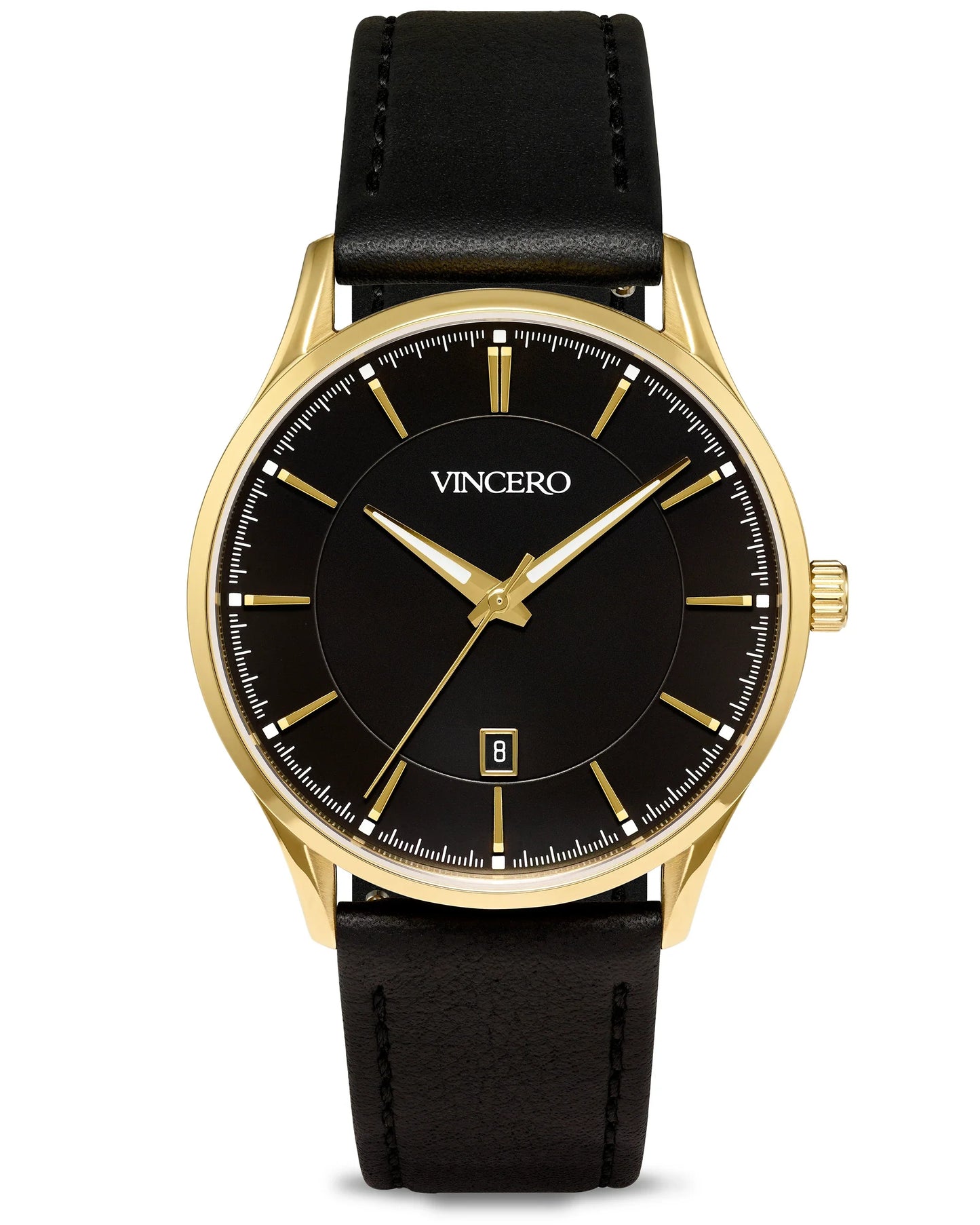 Vincero The Kairos II - Gold Onyx
