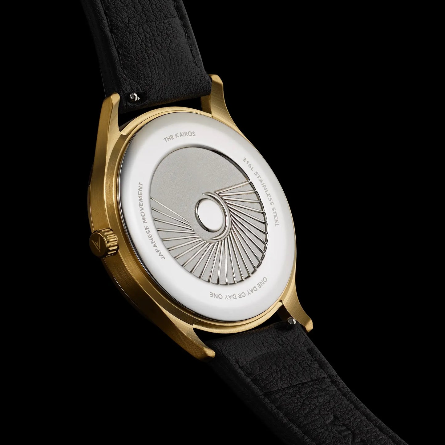 Vincero The Kairos II - Gold Onyx