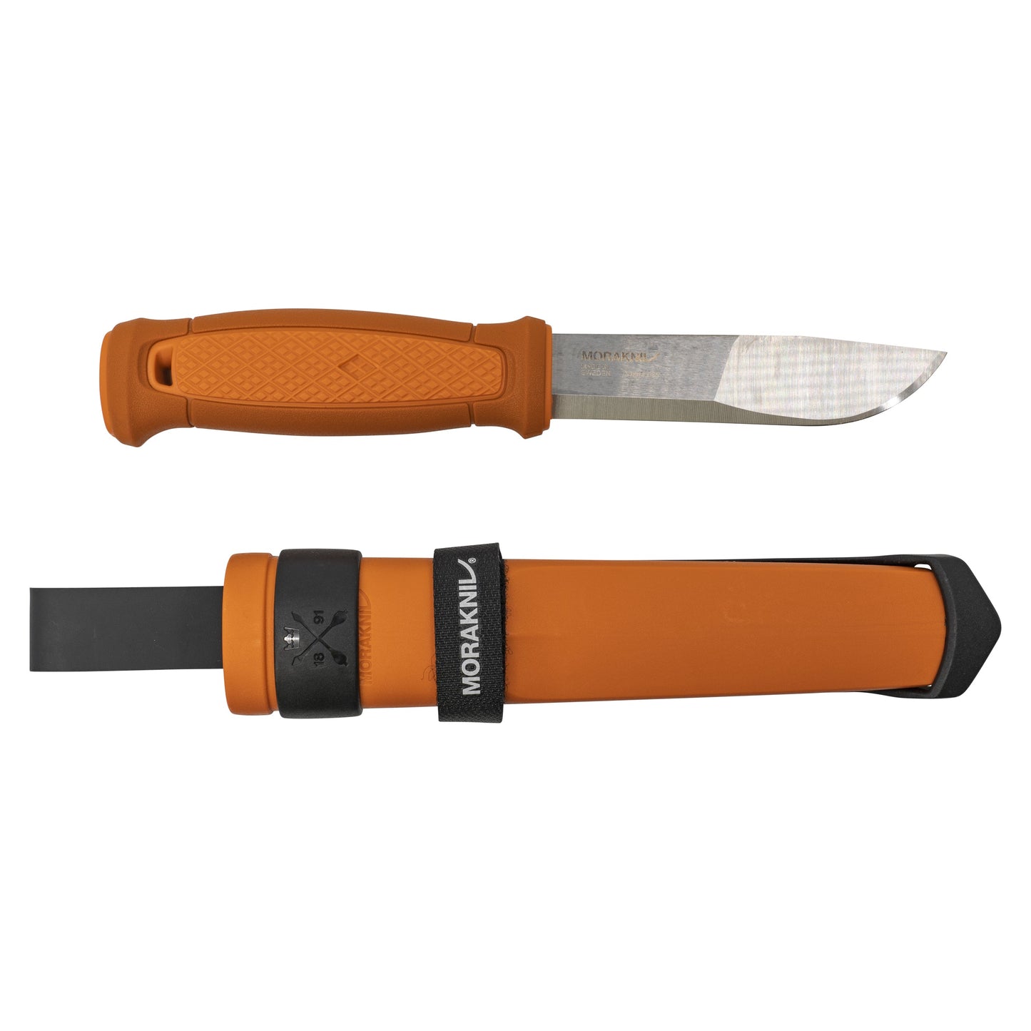 Mora Kansbol with Multi-mount Sheath #12645 and Burnt Orange #13507