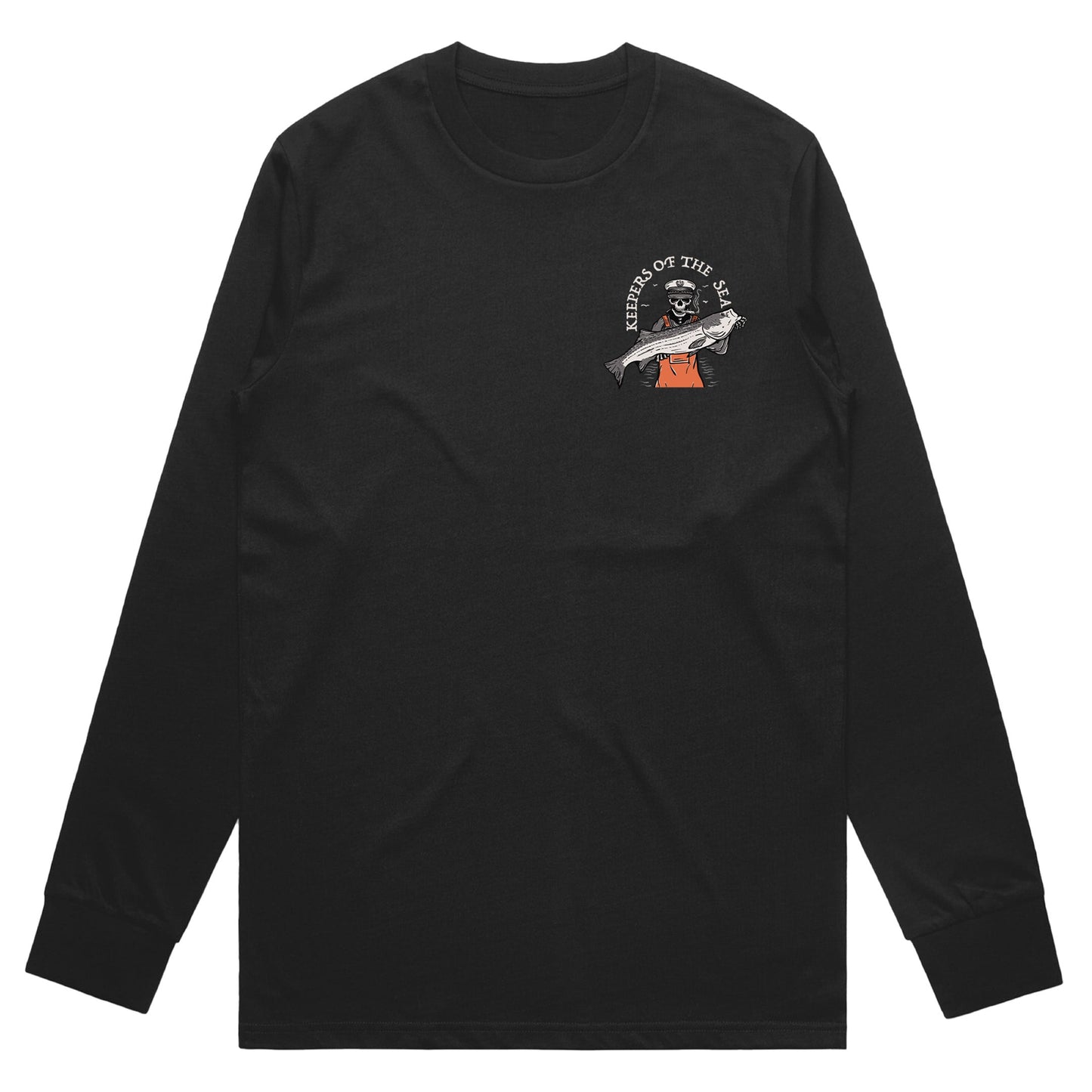 Keepers Only Co. Bass Slayer Black Long Sleeve