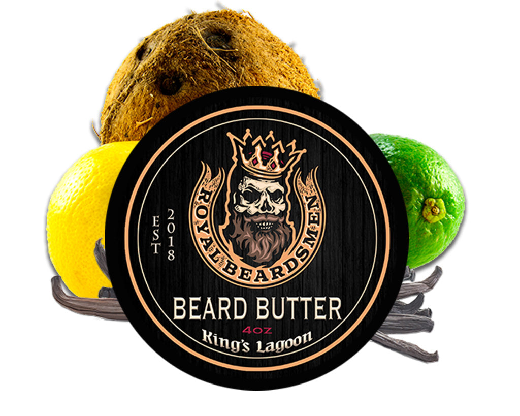 Royal Beardsmen King's Lagoon 4oz Premium Beard Butter