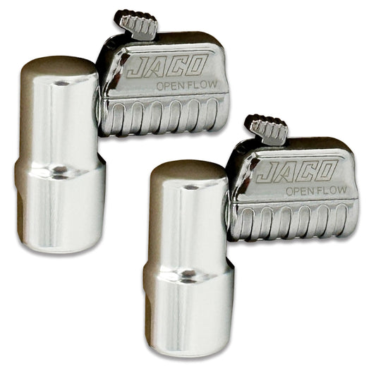 Jaco Lightning™ L2-Series Tire Air Chuck | Open Flow, 1/4" F-NPT (2 Pack)