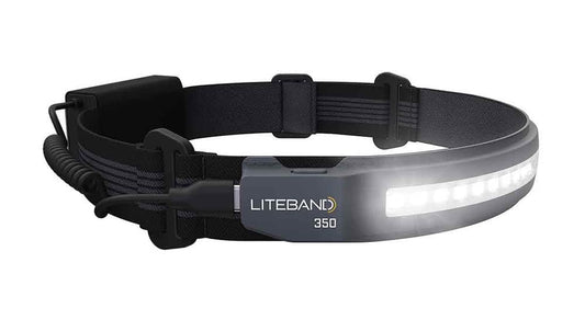 Liteband ACTIV 350 Lumen LED Wide Beam Rechargeable Headlamp